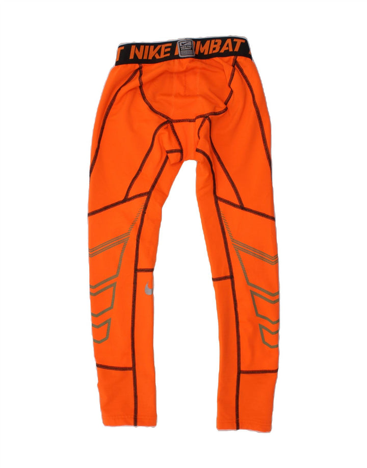 NIKE Girls Leggings 10-11 Years Medium  Orange Polyester Vintage Nike and Second-Hand Nike from Messina Hembry 