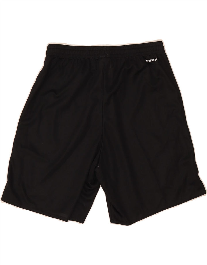 ADIDAS Mens Sport Shorts Small  Black Polyester Vintage Adidas and Second-Hand Adidas from Messina Hembry 