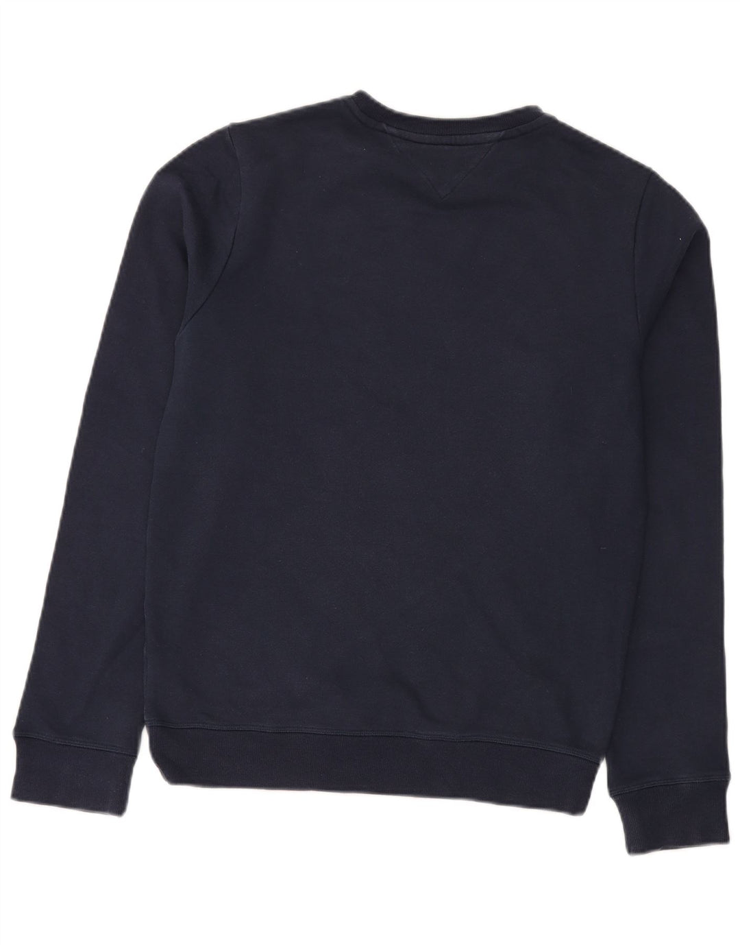 TOMMY HILFIGER Grafisk sweatshirt til mænd, lille marineblå bomuld