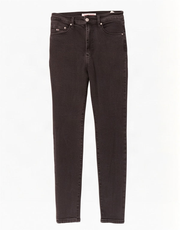 Tommy Hilfiger Womens Sylvia High Rise Super Skinny Jeans W31 L30 Black