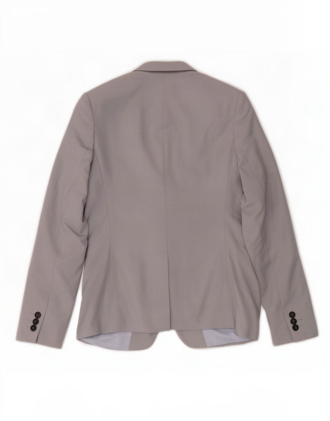 Topshop Dame 1 Knap Blazer Jacket UK 8 Small Grå Polyester