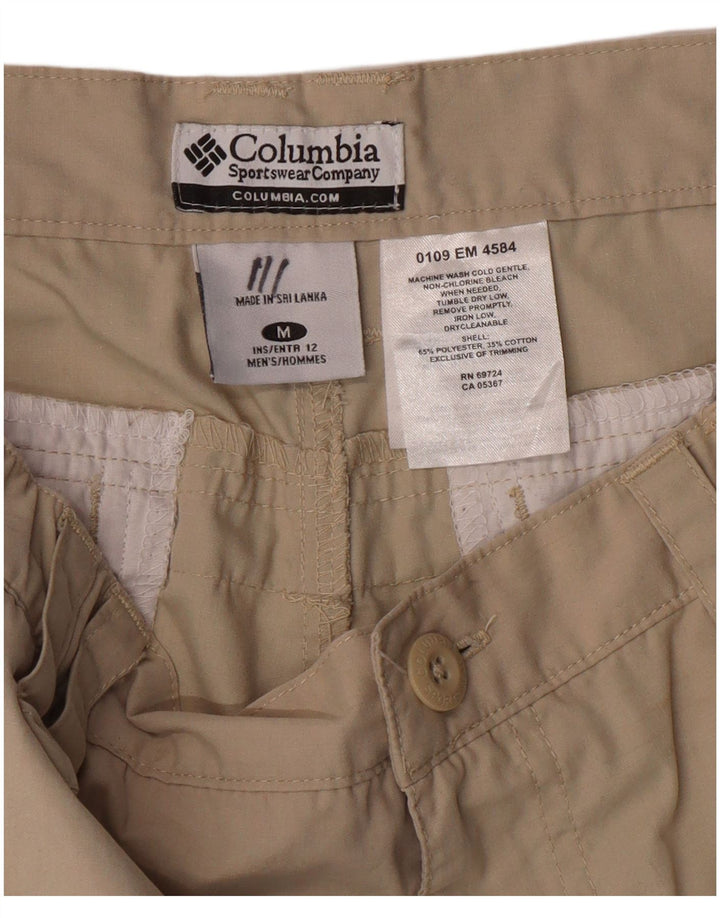 COLUMBIA Herre Cargo Shorts Medium W32 Beige Polyester