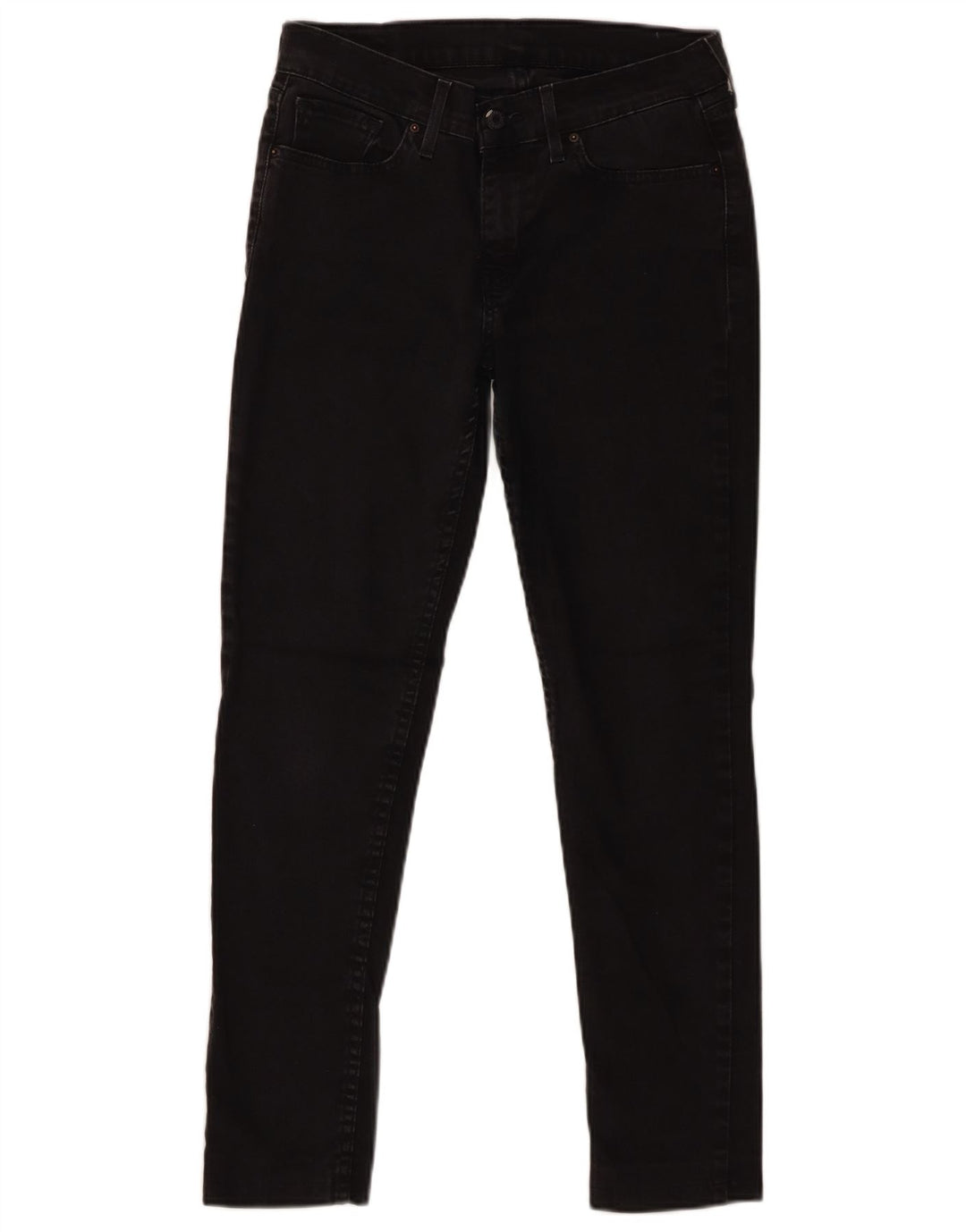 Levi's Dame Skinny Jeans W29 L27 Sort Bomuld