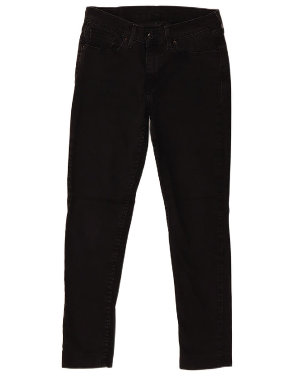 Levi's Dame Skinny Jeans W29 L27 Sort Bomuld