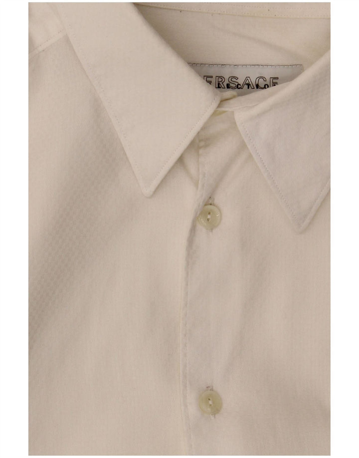Versace herreskjorte str. 41 16 Stor hvid bomuld