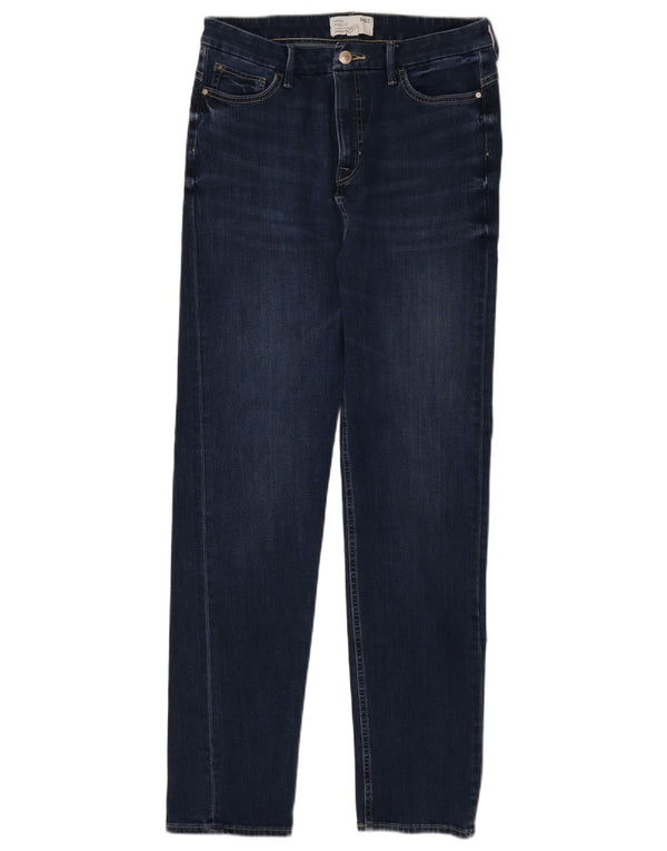 Marks & Spencer Dame Sienna Straight Jeans UK 14 Large W32 L31 Navy Blue