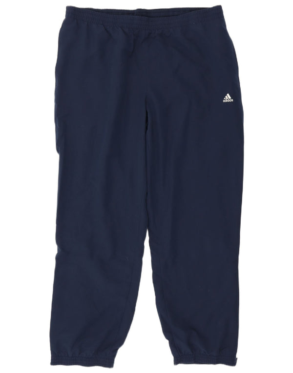Adidas Herre Climalite træningsdragt Bukser Joggers XL Navy Blue Polyester