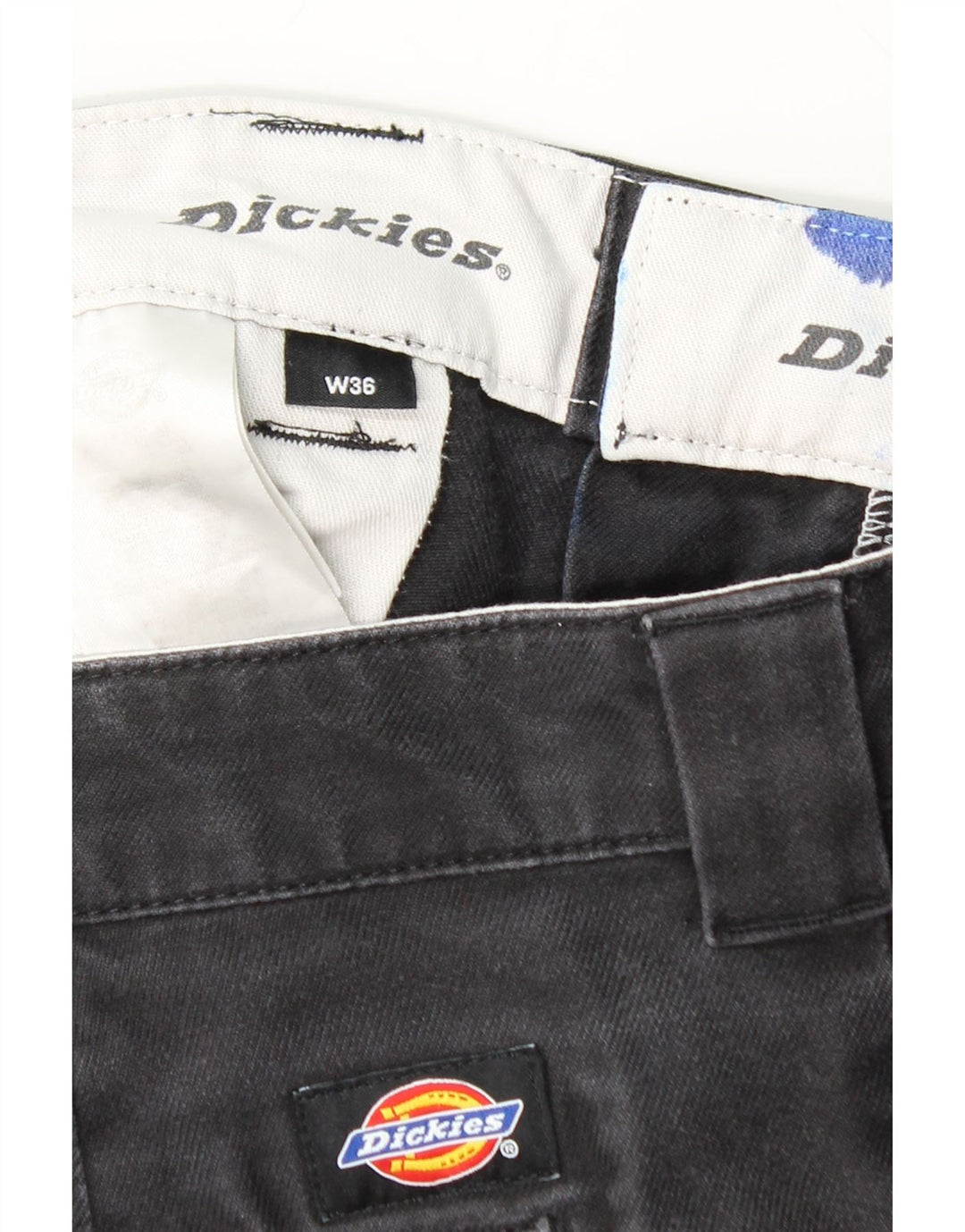 DICKIES Mens Chino Shorts W36 Large  Black
