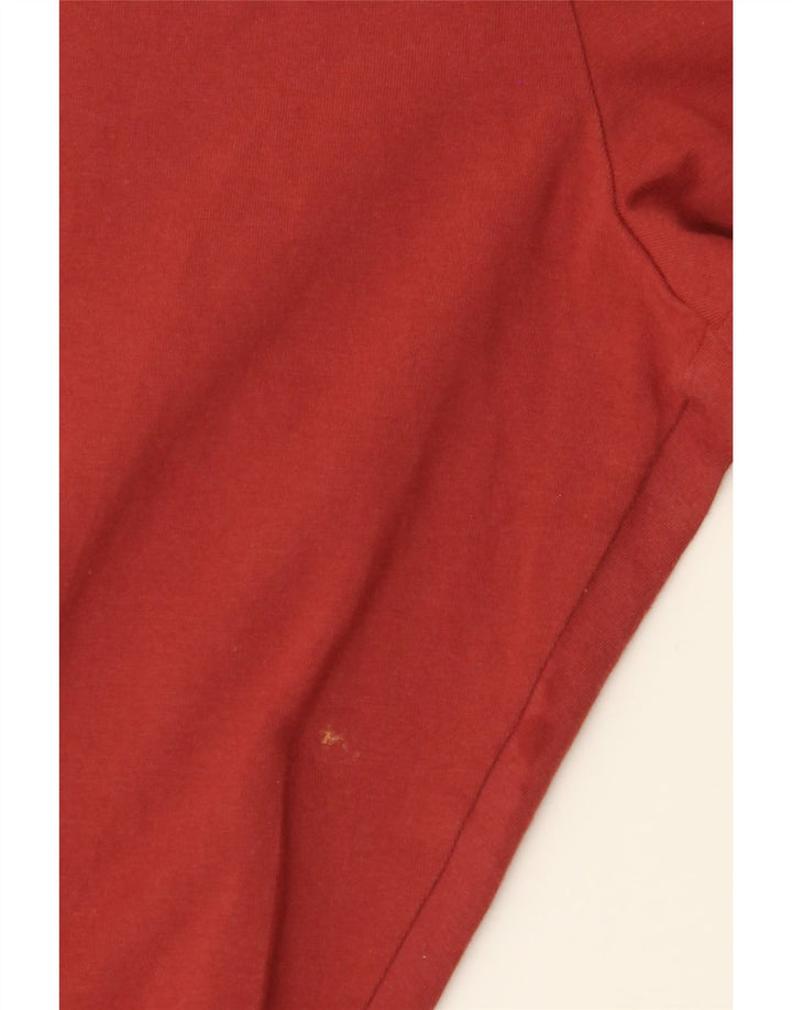 Adidas Dame Grafiske Leggings UK 12 Medium Burgundy
