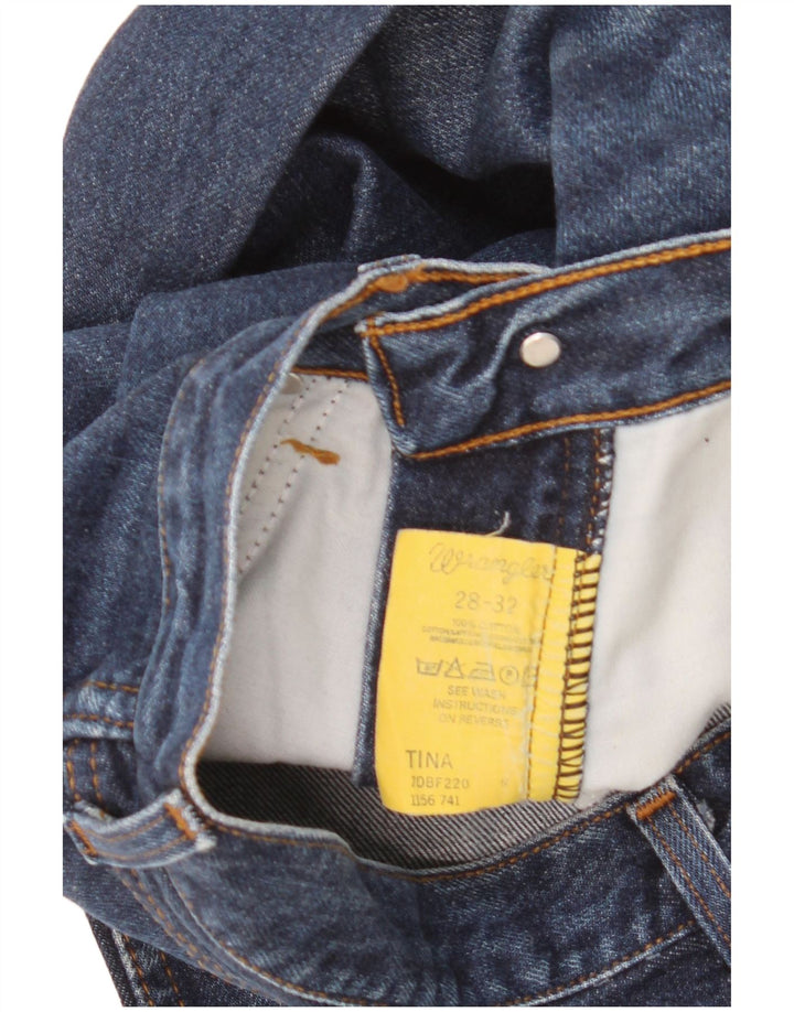Wrangler Bootcut jeans til mænd W28 L32 Marineblå bomuld
