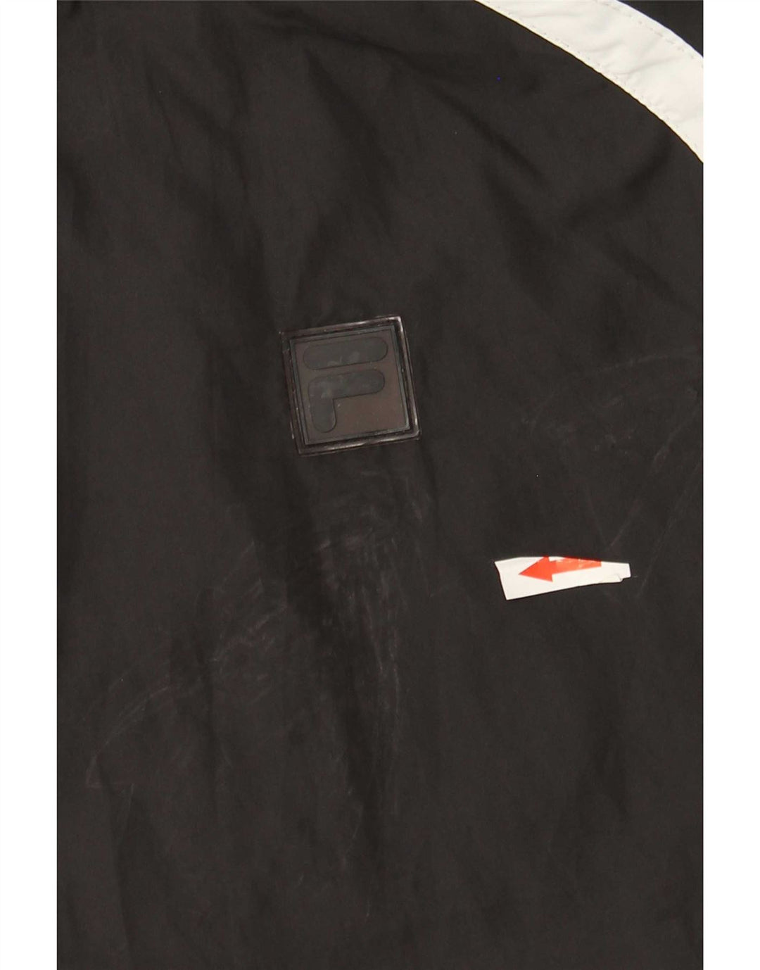 Fila Bomberjakke til mænd UK 40 Large Black Colourblock Polyester
