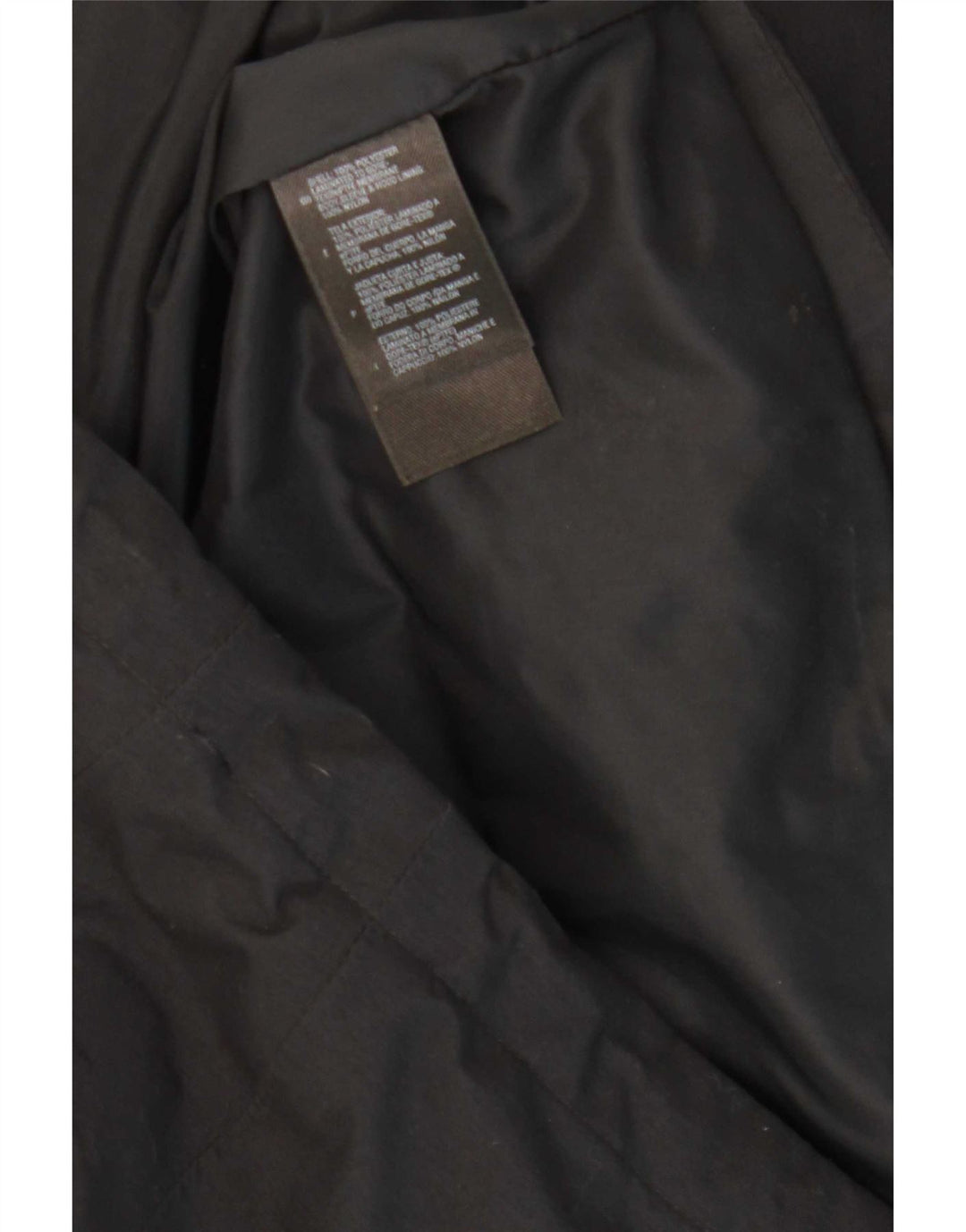 The North Face vindjakkejakke med hætte til kvinder UK 12 Medium Sort