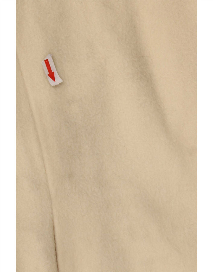 Vintage overfrakke til kvinder IT 42 Medium White Virgin Wool
