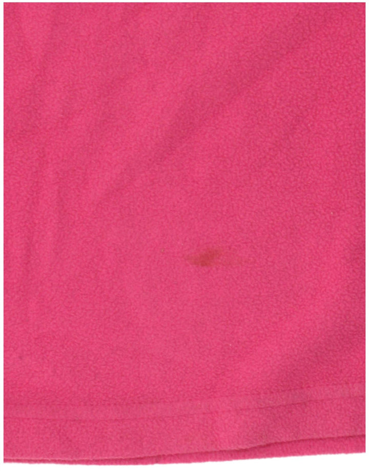 Invicta Fleece Jumper med lynlås til kvinder UK 14 Medium Pink Polyester