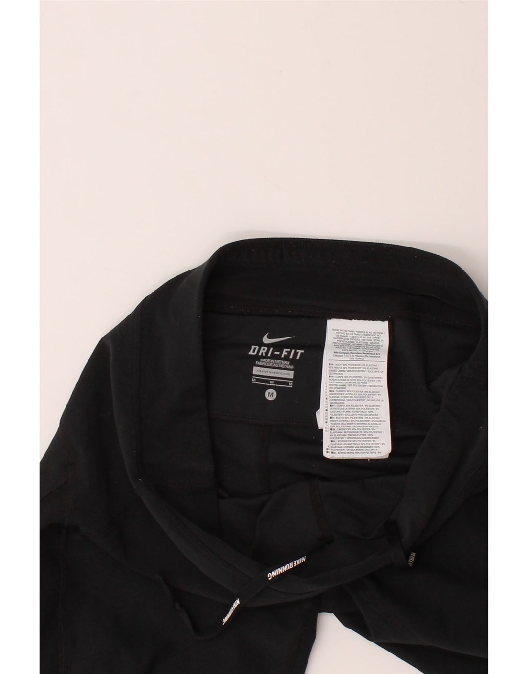 NIKE Mens Dri Fit Sport Shorts Medium Black Polyester Vintage Nike and Second-Hand Nike from Messina Hembry 