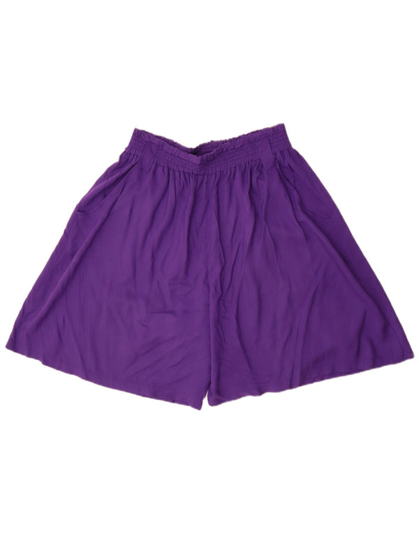 Karriere Kvinder Højtaljede Casual Shorts W30 Medium Lilla