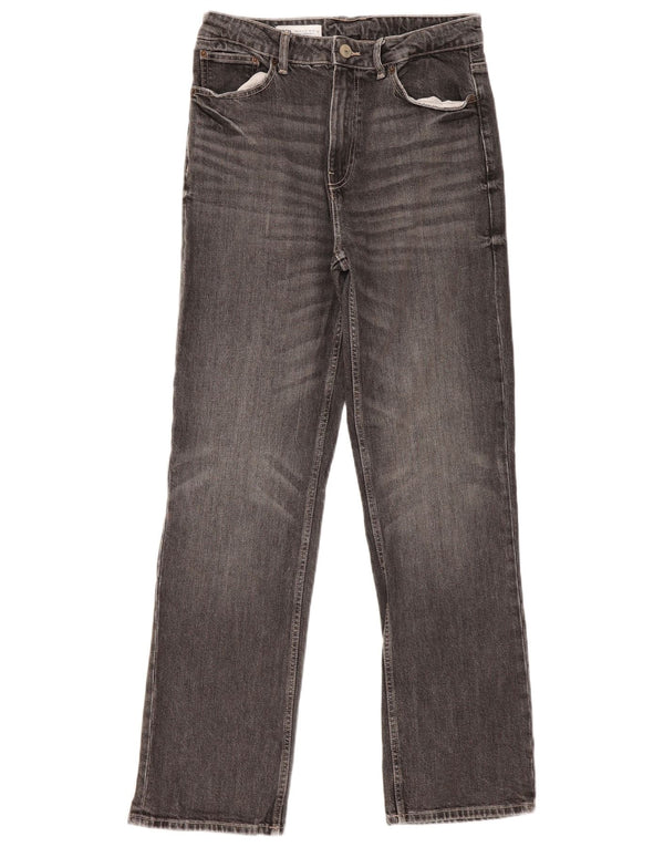Zara Straight Jeans til mænd EU 40 Medium W30 L32 Grå Bomuld