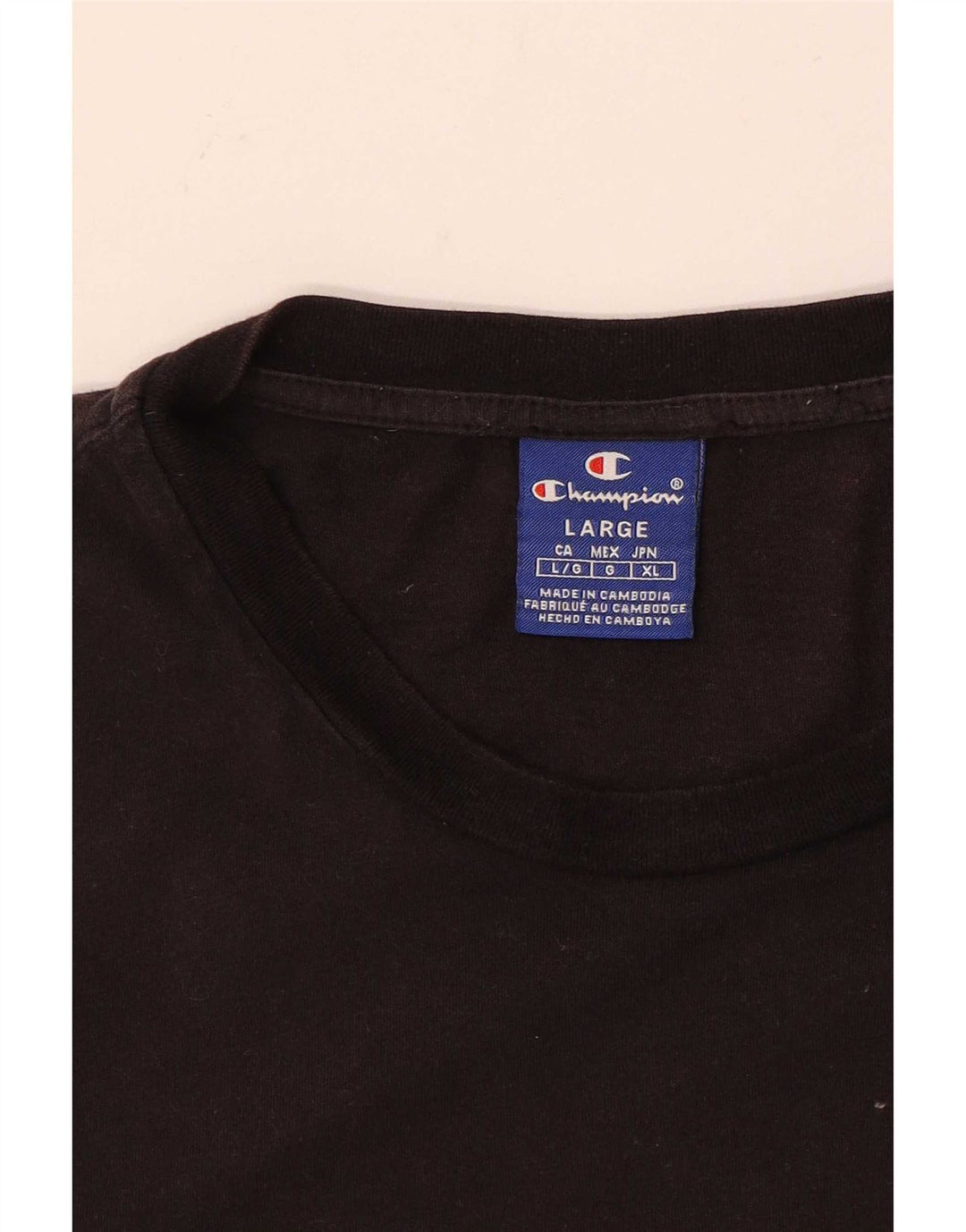 Champion Herre Grafisk T-Shirt Top Stor Brun