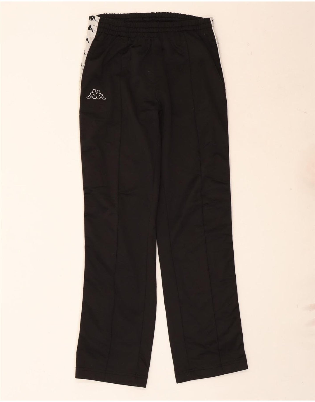 Kappa Herre grafisk træningsdragt Bukser Medium Sort Colourblock Polyester