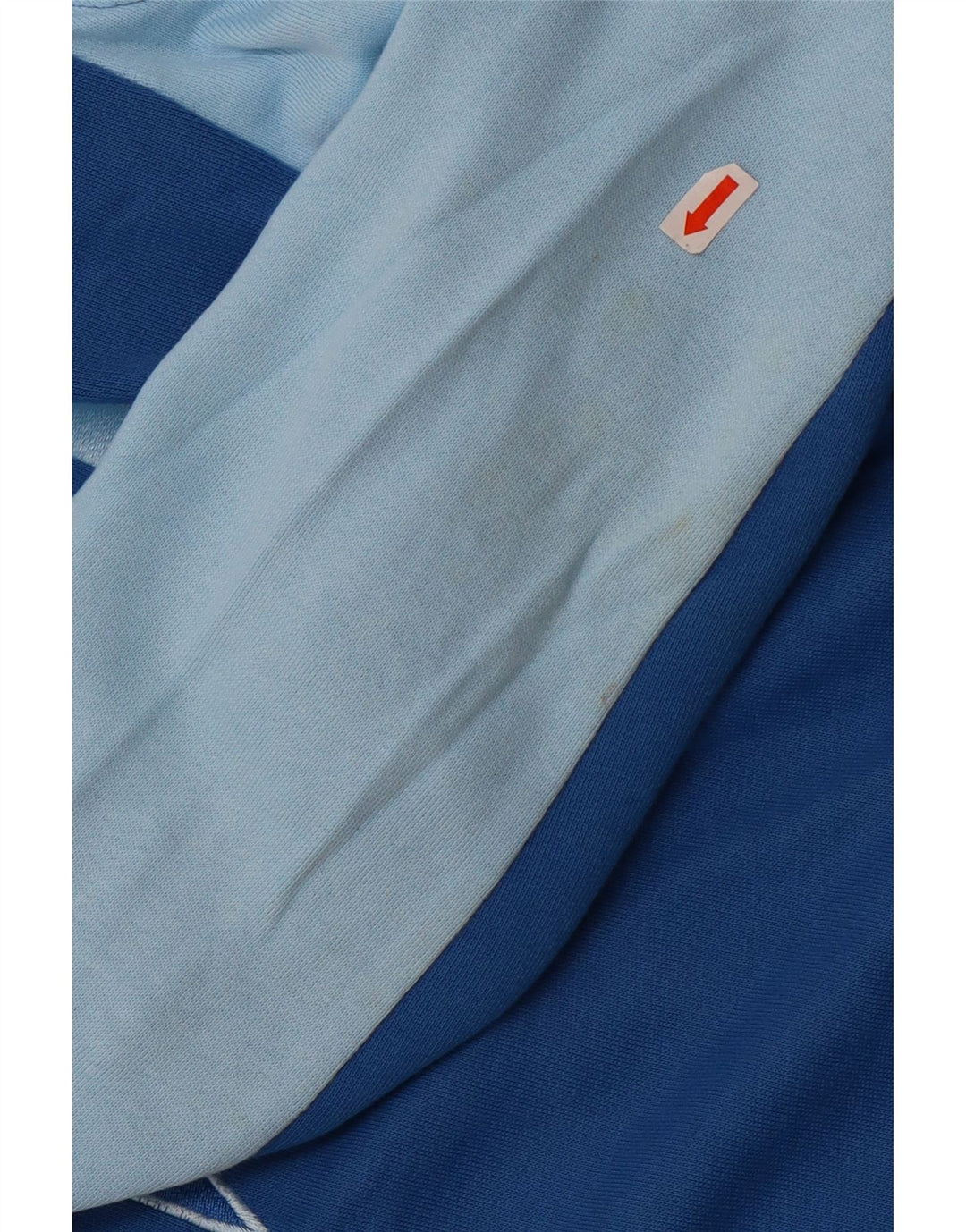 Reebok Herre grafisk træningsdragt Topjakke Stor Blå Colourblock Bomuld