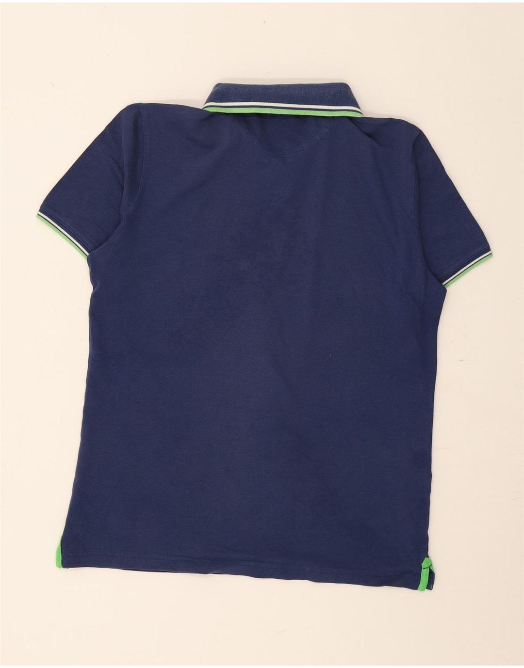 Champion Herritage Fit Polo Shirt Medium Blue