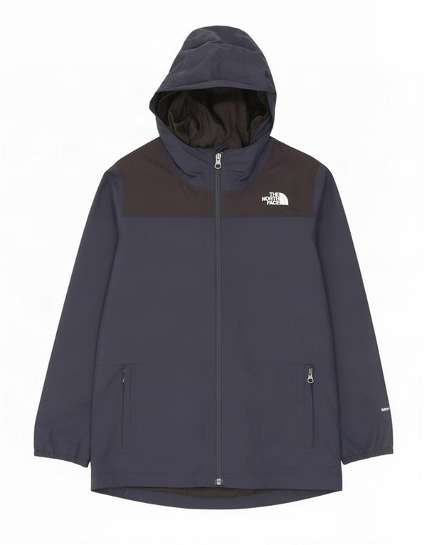 The North Face Boys regnjakke 11-12 år Large Navy Blue Colourblock