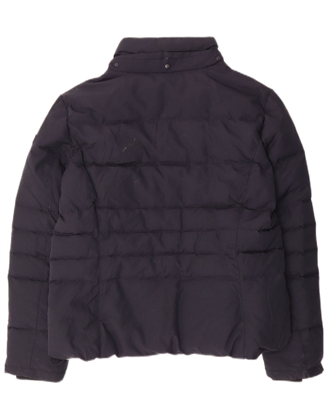 Woolrich Dame Polstret Jakke UK 20 2XL Navy Blue Bomuld