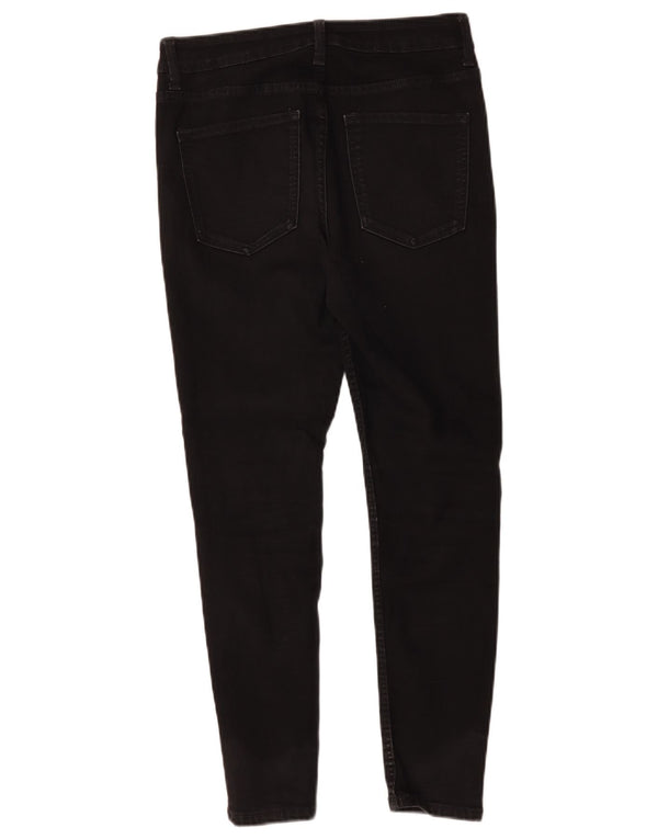 Marks & Spencer Womens The Ivy Skinny Jeans UK 10 Small W27 L26 Black