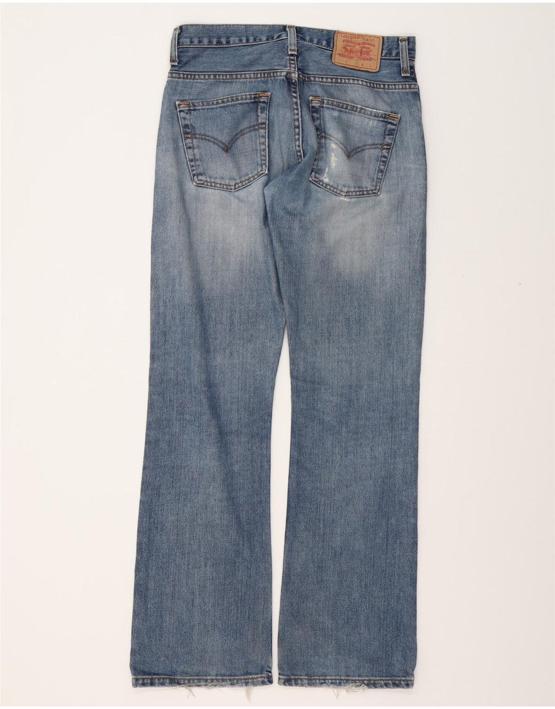 LEVI'S Bootcut jeans til mænd W31 L32 blå bomuld