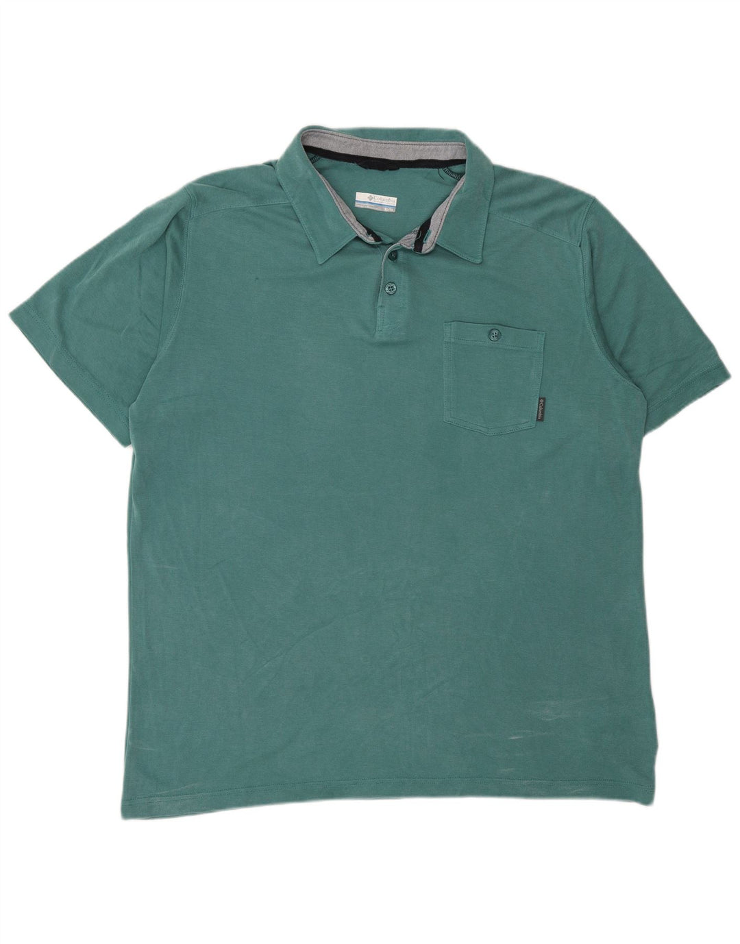 Columbia Polo Shirt til mænd XL Grøn Modal