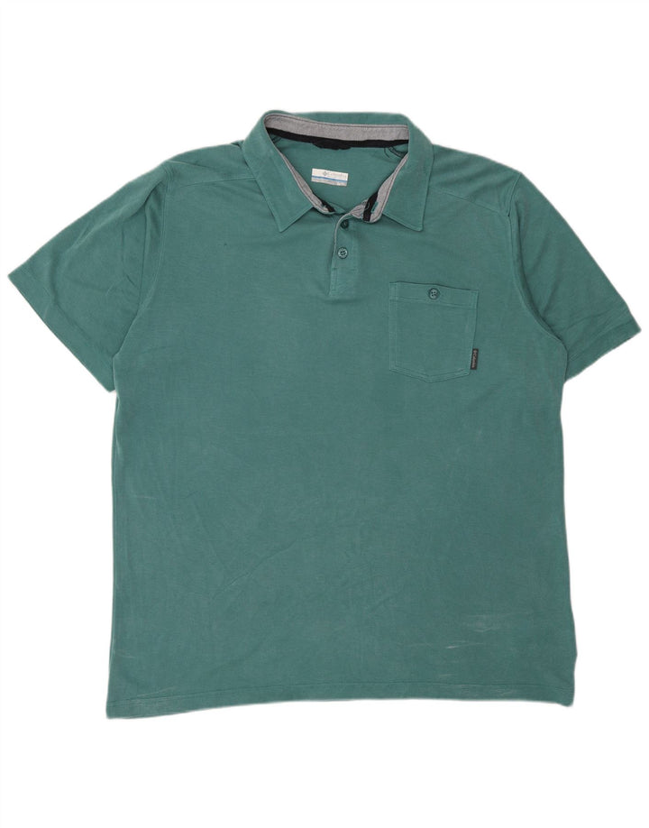 Columbia Polo Shirt til mænd XL Grøn Modal