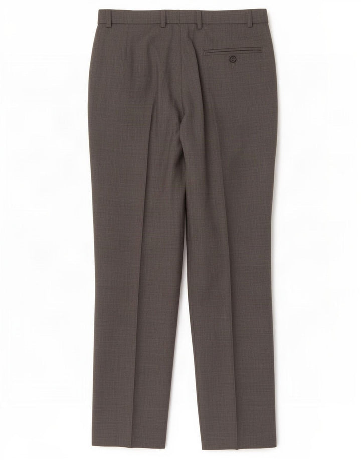 Marks & Spencer Herre Pegged Suit Bukser W32 L29 Grå Polyester
