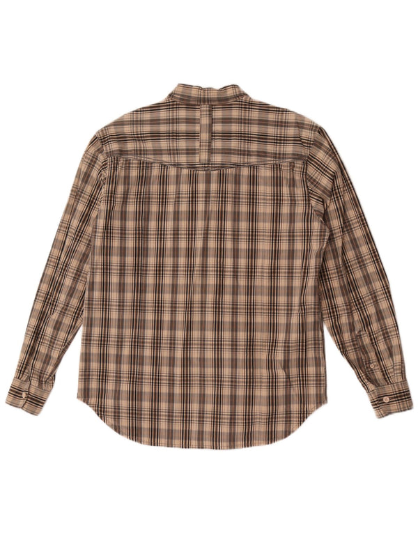 Wrangler Herre Greensboro skjorte XL brun ternet bomuld