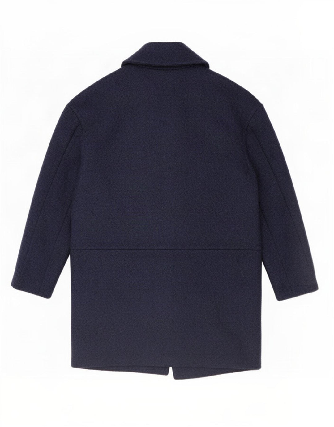 Marks & Spencer Womens Open Overcoat UK 12 Medium Navy Blue