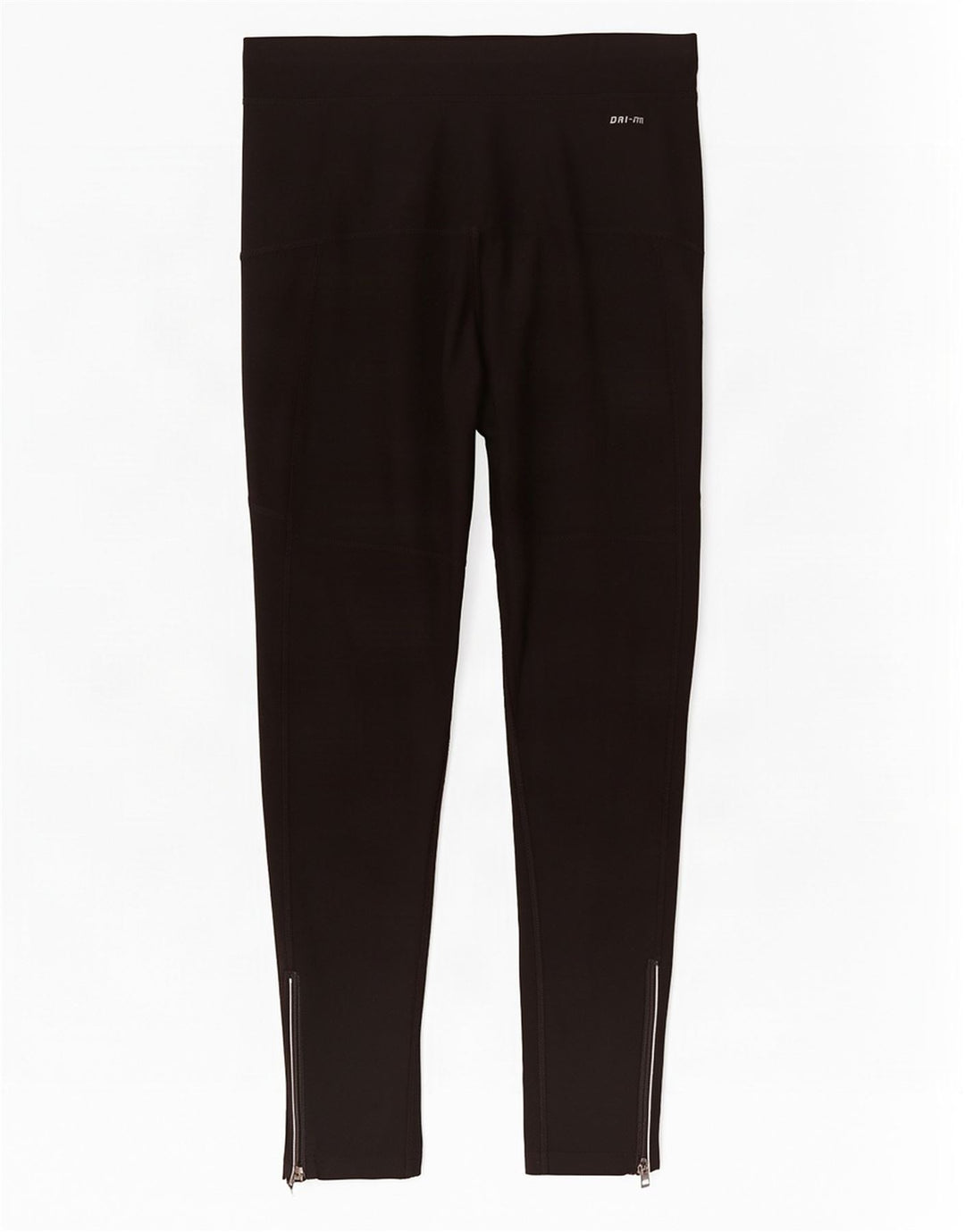 Nike Womens Dri Fit Leggings UK 12 Medium Black Polyester