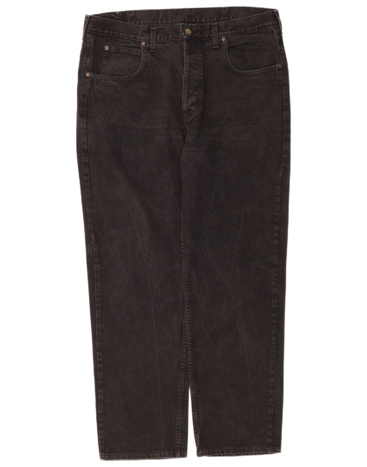 Lee Herre Chicago Straight Jeans W40 L34 Sort Bomuld