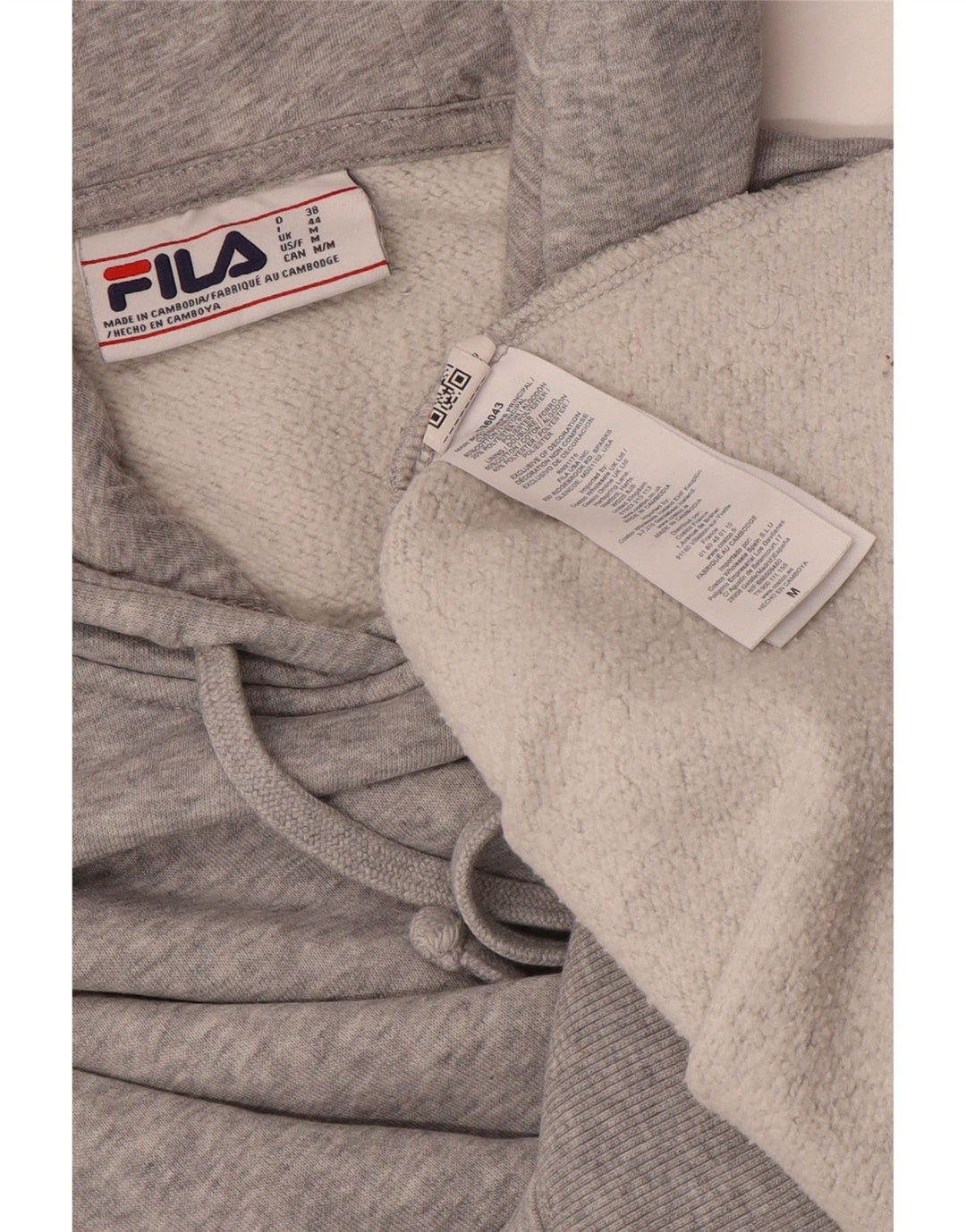 Fila Herre hættetrøje Jumper Medium Grey Flecked Bomuld