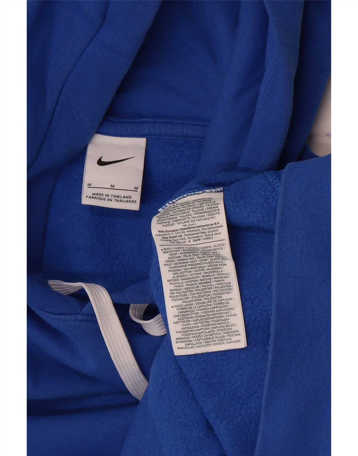 Nike grafisk hættetrøje til mænd mellemblå bomuld