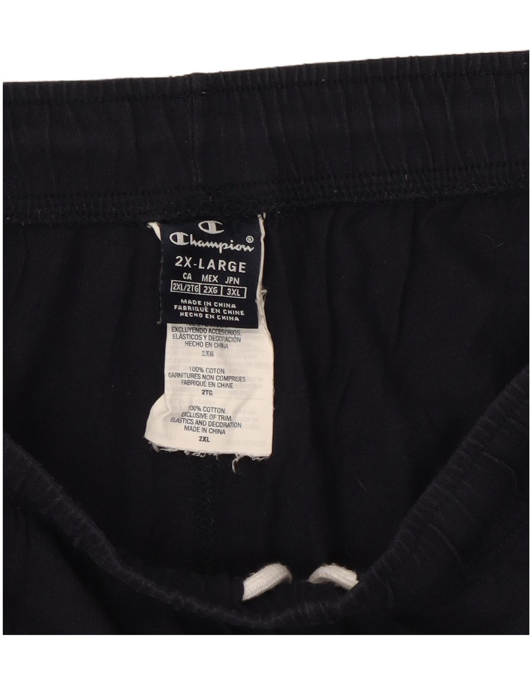 Champion Herre sportsshorts 2XL marineblå bomuld