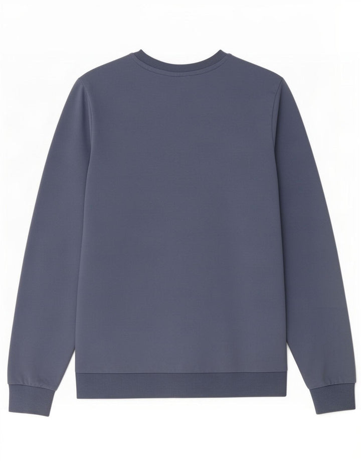 Kappa Herre Grafisk Sweatshirt Jumper Stor Blå Bomuld