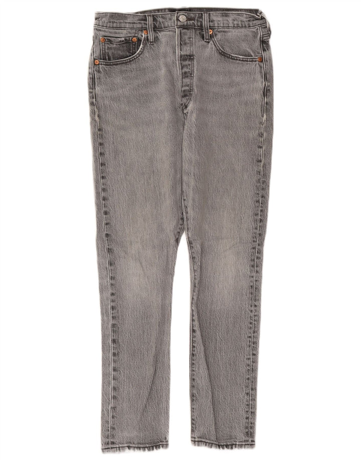 Levi's Slim Jeans til kvinder W29 L28 Grå bomuld