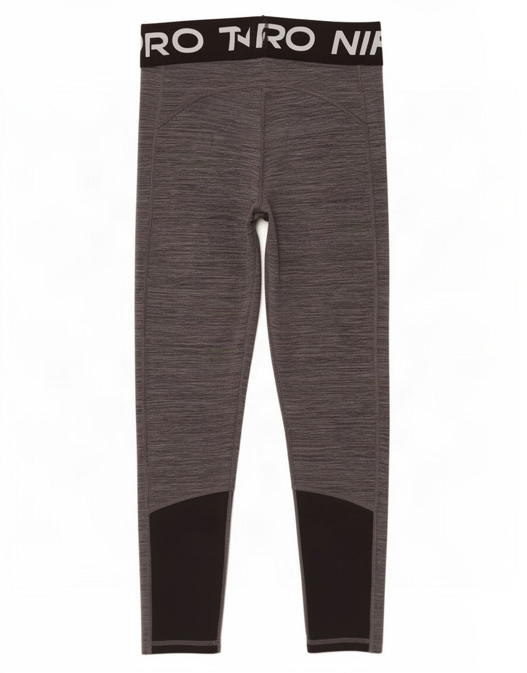 Nike Dame Grafiske Capri Leggings UK 8 Small Grey Colourblock Polyester