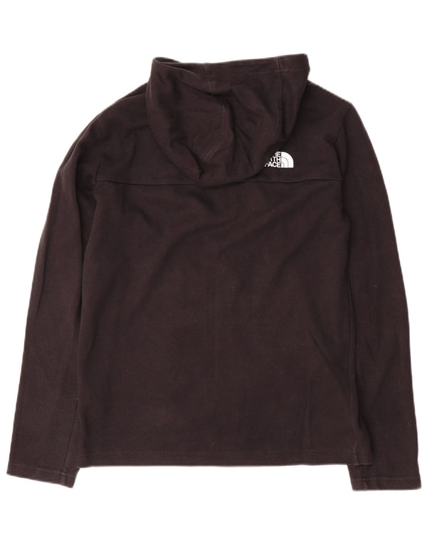 The North Face Boys Hættetrøje med lynlås 11-12 år Stor sort bomuld