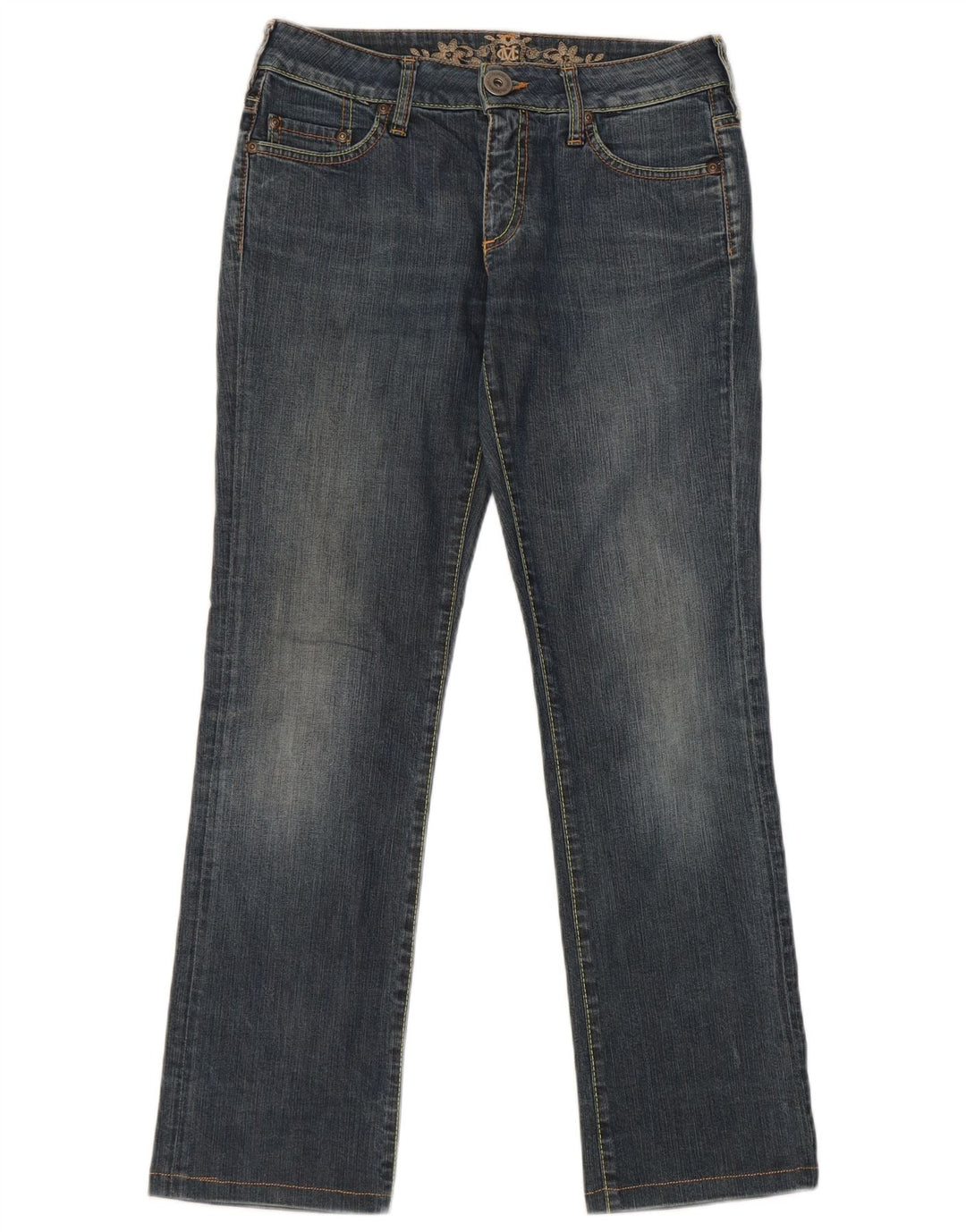 Marlboro Classics Dame Straight Jeans W29 L29 Blå Bomuld