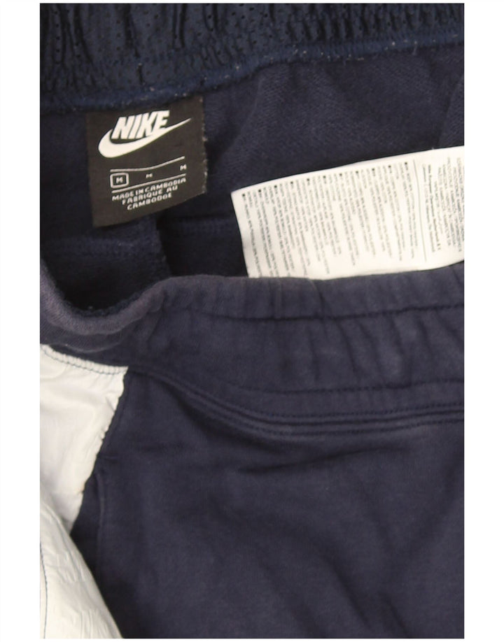 Nike Herre Sportshorts Medium Marineblå Colourblock Bomuld