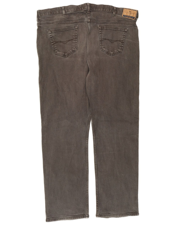 Marks & Spencer Herre Comfort Fit Straight Jeans W44 L31 Grå Bomuld