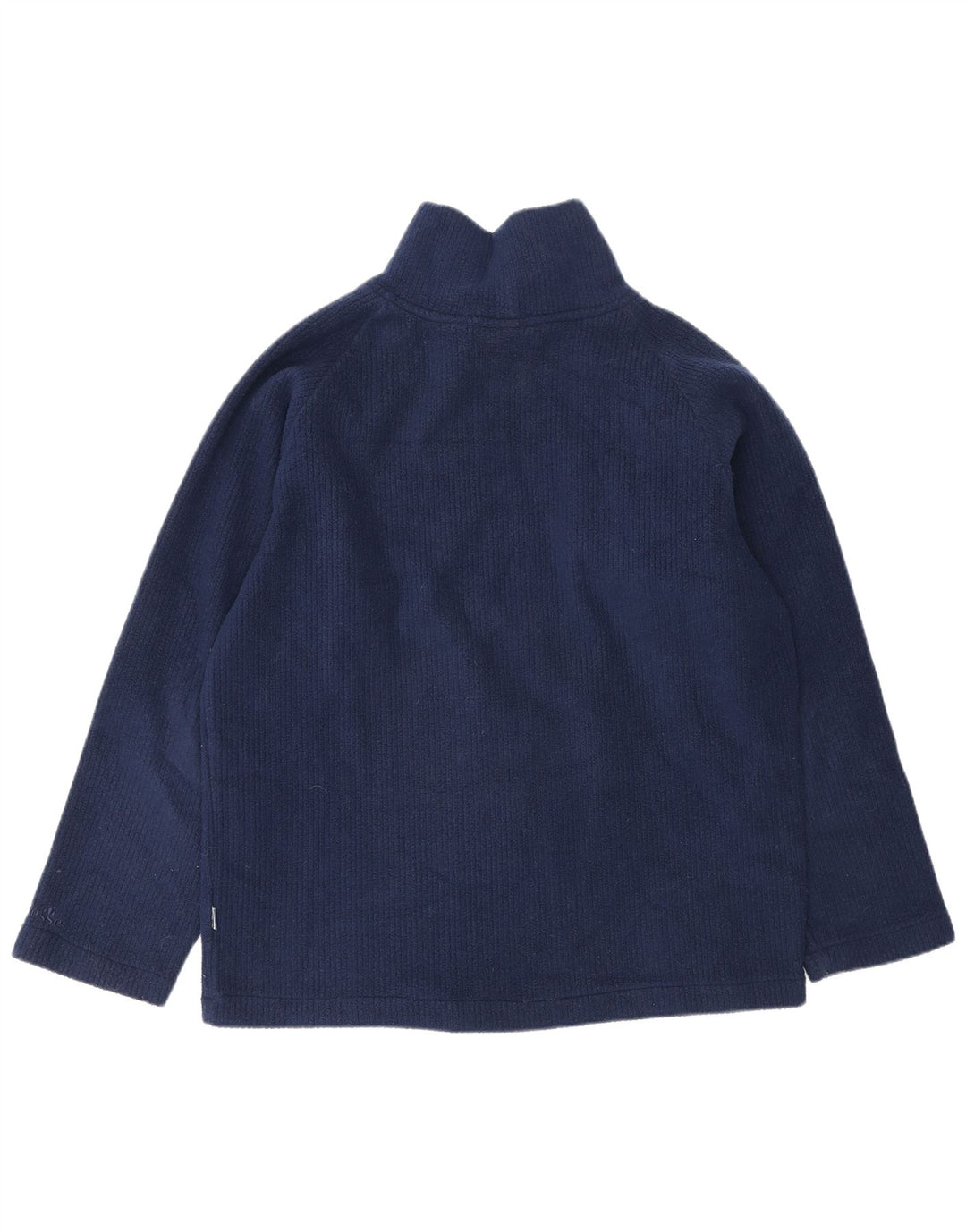 Ellesse Dame Oversized Fleece Jumper UK 16 Large Navy Blue Polyester