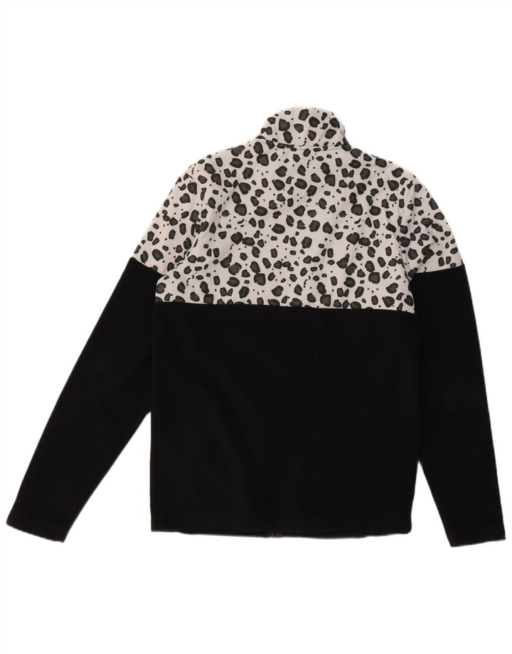 Ellesse Herre Fleecejakke UK 36 Small Black Animal Print Polyester