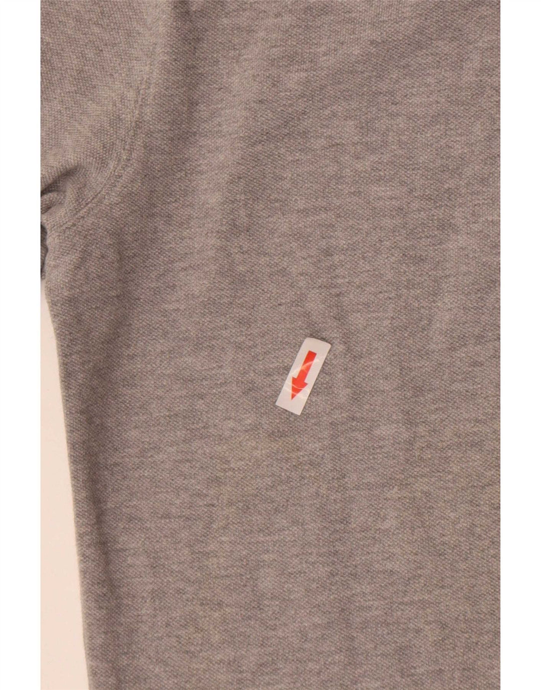 Massimo Dutti Herre Polo Shirt Stor Grå Bomuld