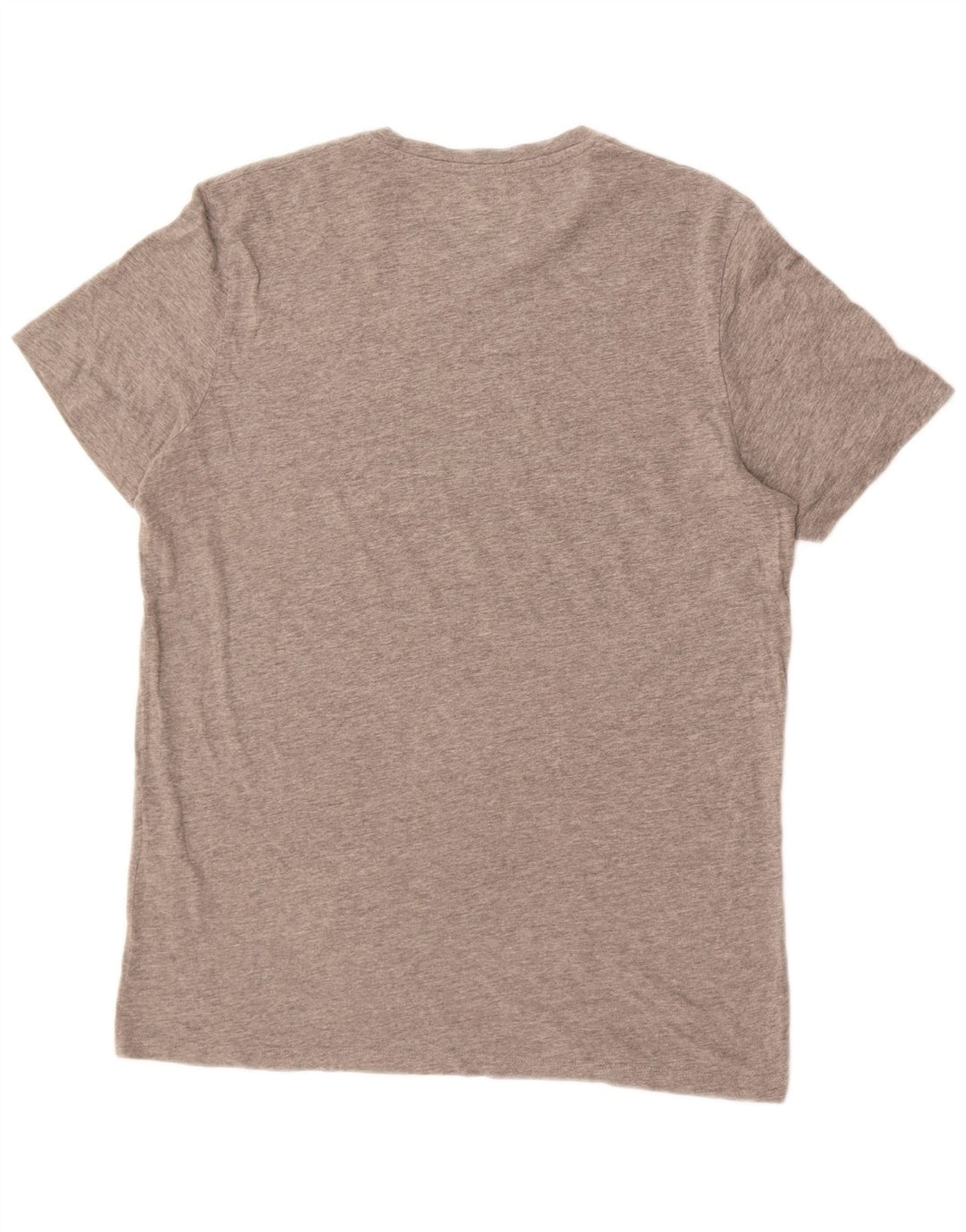 Jack & Jones Herre Regular Fit Grafisk T-Shirt Top Stor Grå Bomuld